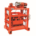 Mobile Manual Hollow Brick Block Maker Concrete Cement Brick Block Making Machine